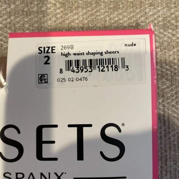 Spanx High Waisted Shaping Sheers Nude - Picture 2 of 3